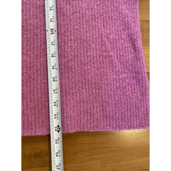 J Crew Pink Size XL Extra Soft Puff Long Sleeve Pullover Sweater Women's - Picture 10 of 12